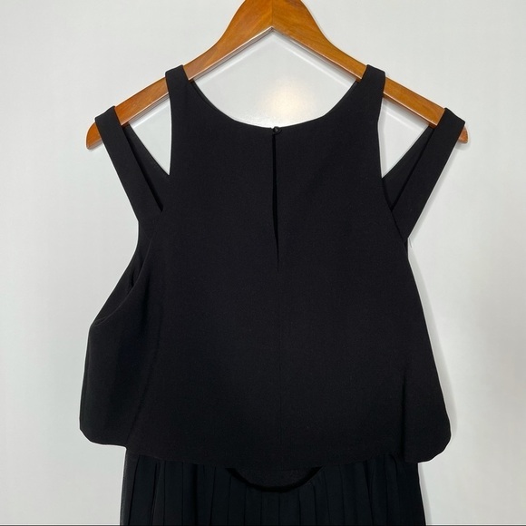 BCBGENERATION Black Pleated Skirt Dress Medium - Picture 9 of 13